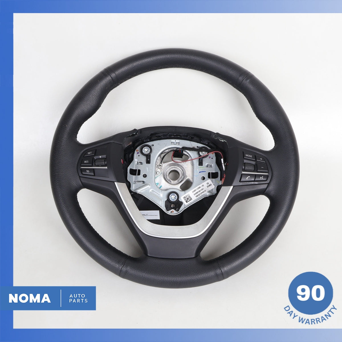 11-18 BMW F25 X3 X4 Leather Steering Wheel w/ Switch 32306879924 OEM - photo 2