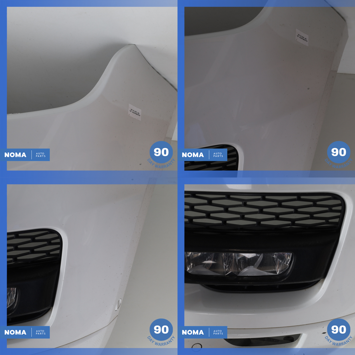 14-17 LR Range Rover Sport L494 Front Bumper Cover Panel Assembly White OEM - photo 2