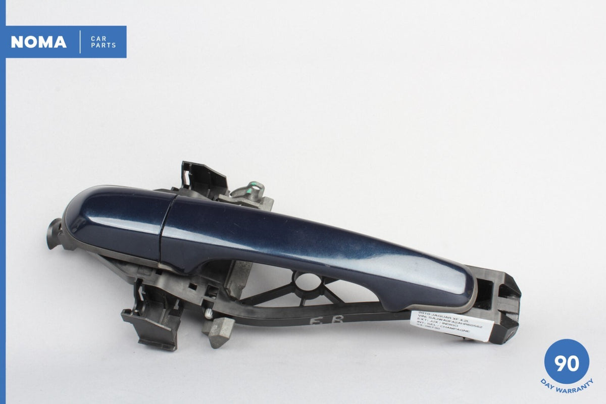 09-15 Jaguar XF XFR X250 Front Right Exterior Door Handle w/ Bracket JJX OEM - photo 1