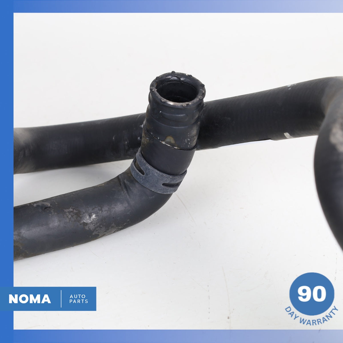 98-03 Jaguar X308 XJR Aux Auxiliary Radiator Upper & Lower Cooling Hose Set OEM - photo 5
