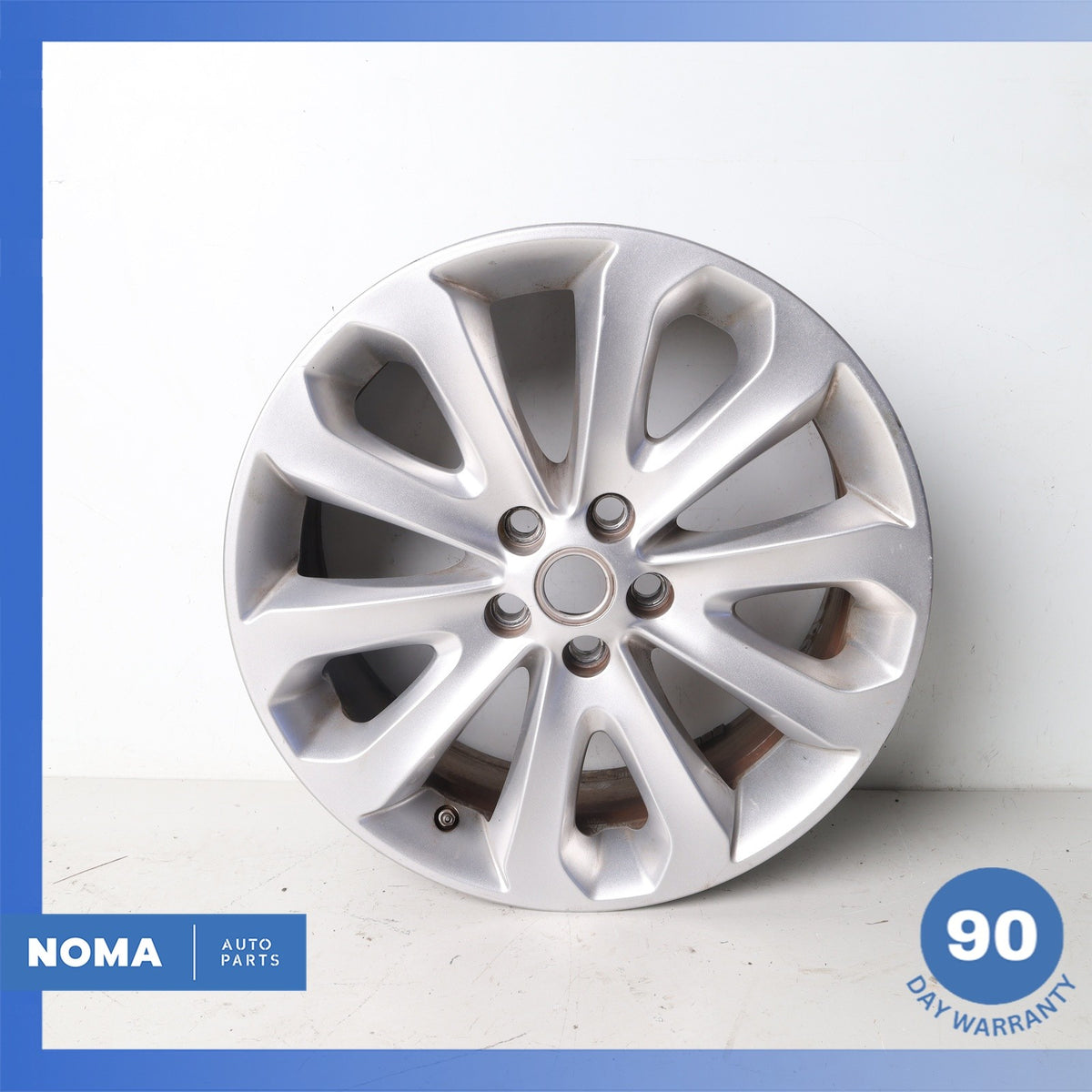 13-22 Land Rover Range Rover L405 Aeroviper 8.5 x R20 20" Wheel Rim Silver OEM - photo 1