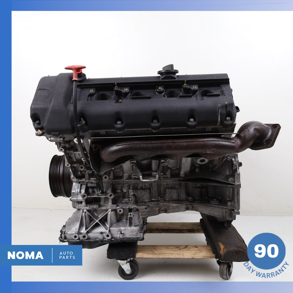 03-06 Jaguar X100 XKR 4.2L Supercharged AJ33S V8 Engine Motor Assembly OEM - photo 7