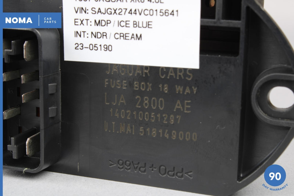 1997 Jaguar XK8 XKR X100 Engine Bay Relay Fuse Box LJA2800AE OEM - photo 8