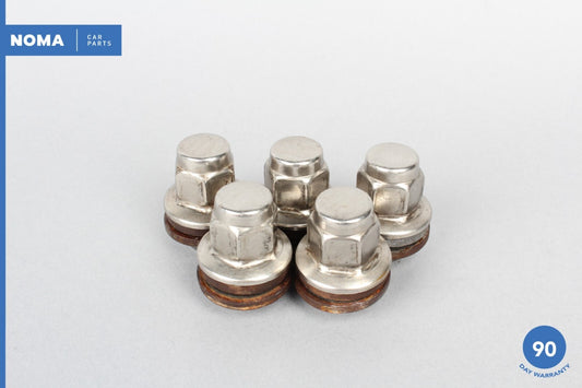 04-09 Jaguar XJ8 XJR VDP X350 Wheel Lug Nuts Bolts Set of 5 1X431012AA OEM - photo 1