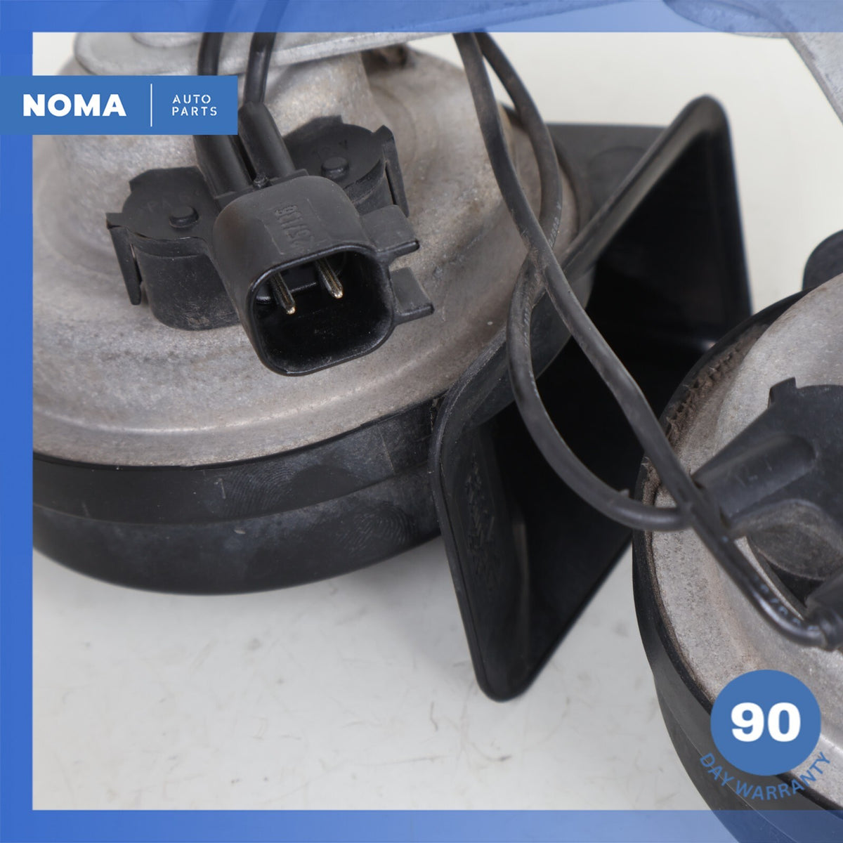 2004 Jaguar X100 XK8 Left & Right Low High Tone Signal Horn Set of 2 OEM - photo 11