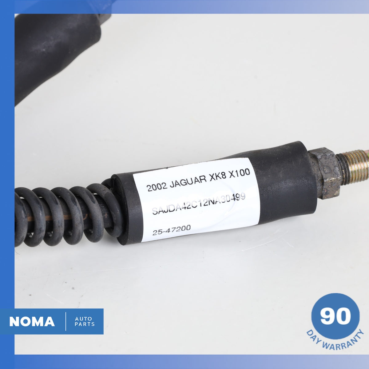 98-06 Jaguar X100 XKR Front Left & Right Side Flexible Brake Line Set of 2 OEM - photo 7
