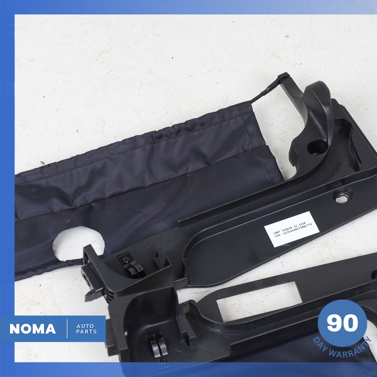 07-15 Jaguar X150 XK XKR Convertible Right & Left Trunk Cover Rail Set OEM - photo 3