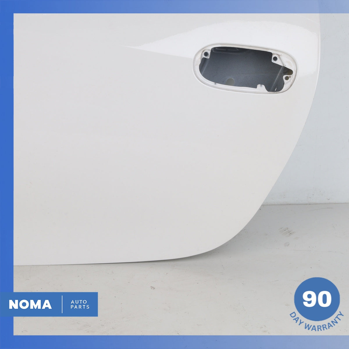 03-08 BMW E85 E86 Z4 Left Driver Side Door Shell Panel White OEM - photo 5