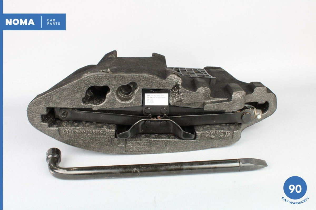 04-09 Jaguar XJ8 XJR VDP X350 X358 Emergency Spare Jack Tool Kit w/ Holder OEM - photo 1