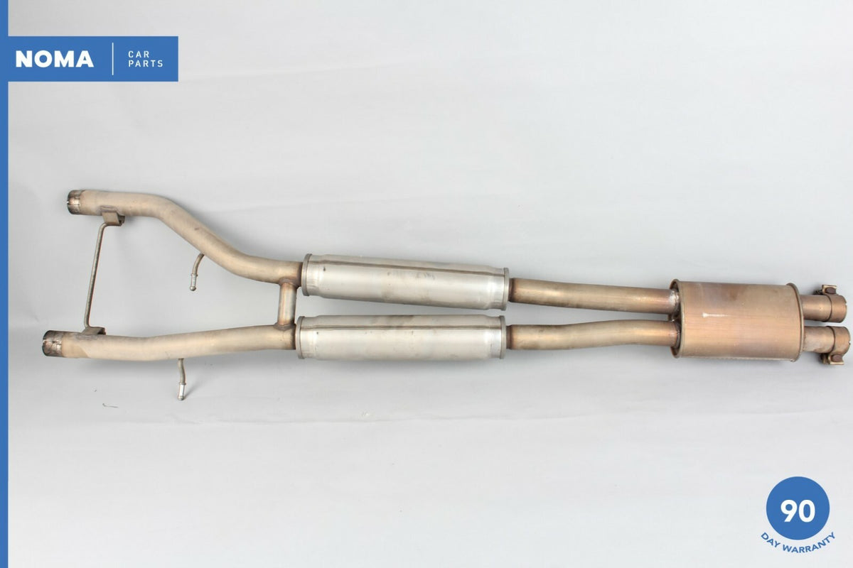 10-11 Jaguar XF X250 5.0L Rear Middle Center Exhaust Silencer Muffler Pipe OEM - photo 7