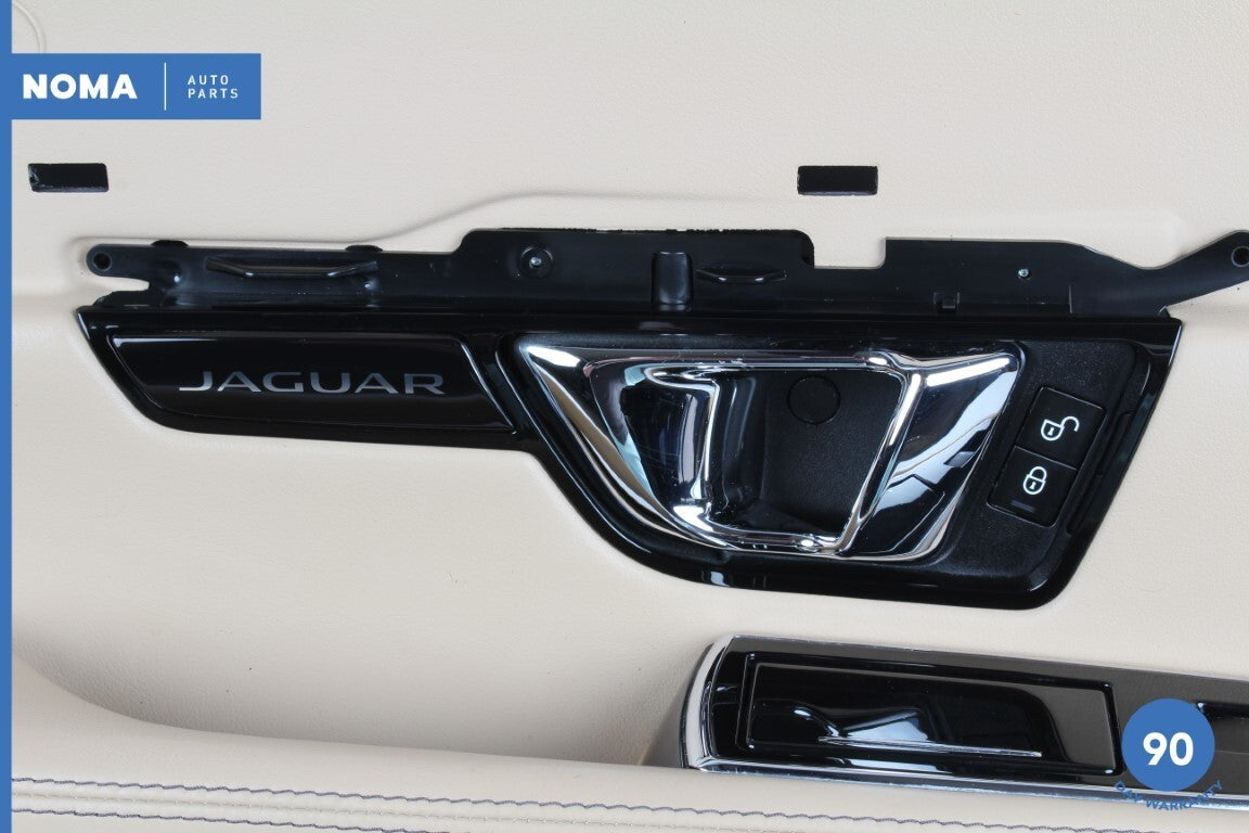 14-19 Jaguar XJL X351 LWB Rear Left Side Interior Door Panel Trim RJL OEM - photo 6