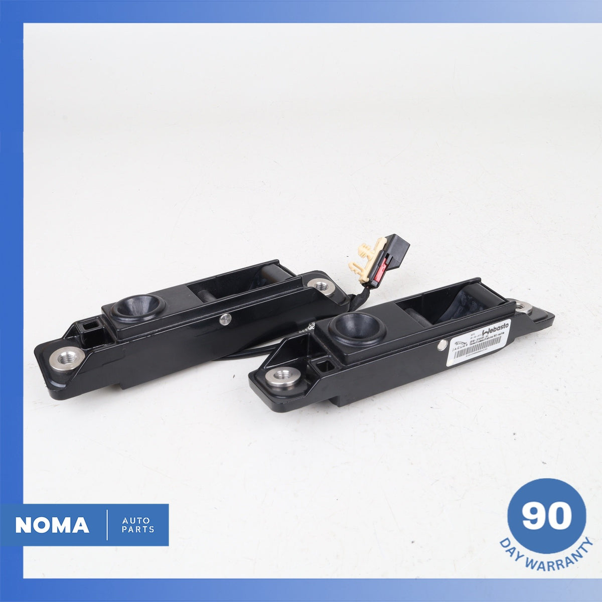 14-15 Jaguar X152 F-Type Convertible Top Roof Latch Guide Set of 2 OEM 71k - photo 1