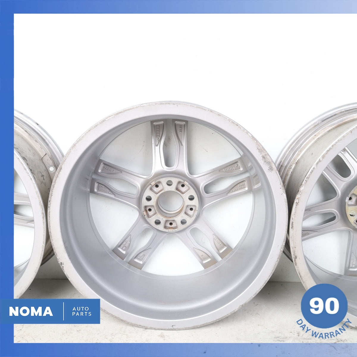 BMW F13 650i 8.5 / 9 x R20 20" Style 373 Wheel Rim Set Staggered Refurbished - photo 20