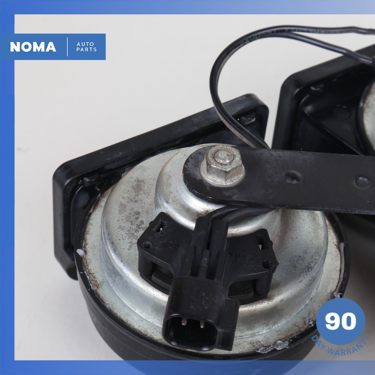 10-13 Land Rover L319 LR4 Low & High Tone Signal Horn Set 9H2213A803AA OEM - photo 13