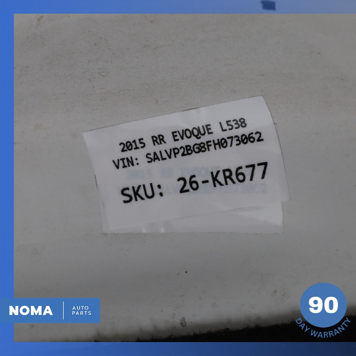 12-19 LR Range Rover Evoque L538 Hood Bonnet Cover Panel Assembly White OEM - photo 20
