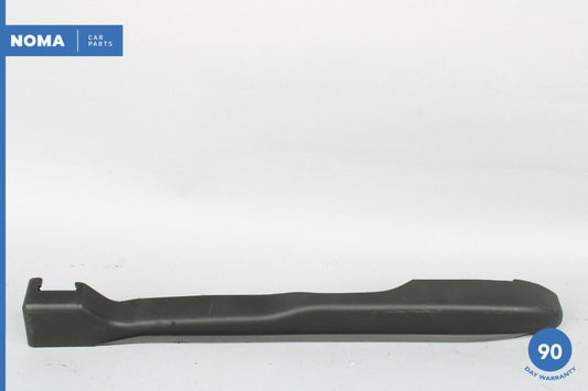 00-06 BMW X5 E53 Front Right Passenger Side Seat Track Cover Trim Schwartz OEM - photo 1
