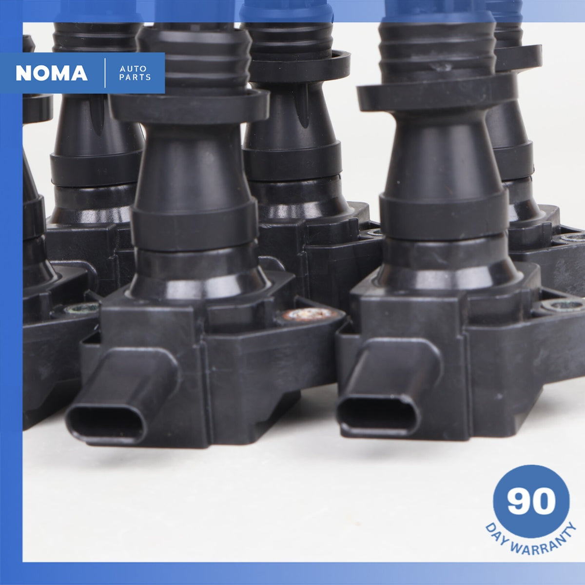 13-23 Jaguar X152 F-Type Range Rover Engine Motor Coil Set of 6 DX2312A366AC OEM - photo 4