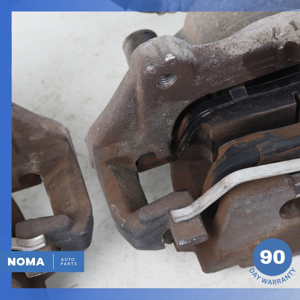 15-19 LR RR Evoque L538 L550 Front Left & Right Side Brake Caliper Set of 2 OEM - photo 20