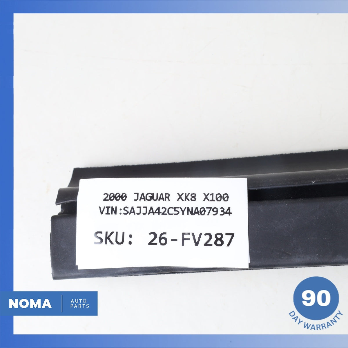 97-06 Jaguar X100 XK8 XKR Right or Left Door Window Molding Seal Inside OEM - photo 9