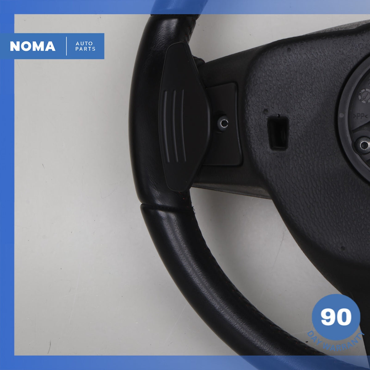 07-09 Jaguar X150 XKR XK R-Sport Steering Wheel w/ Paddle Shifters Black OEM - photo 18