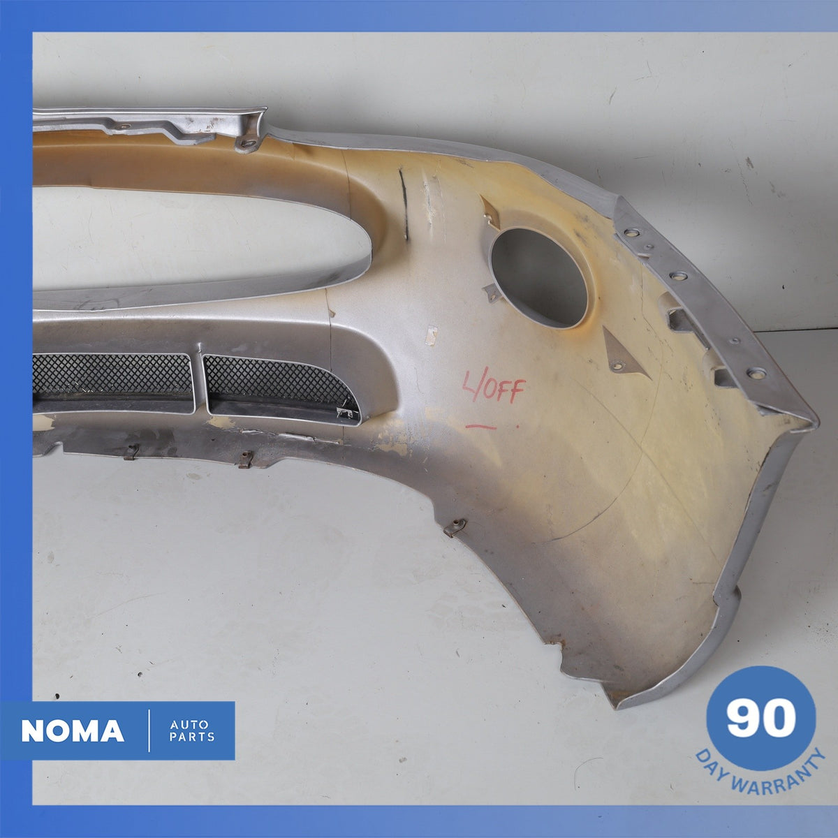 05-06 Jaguar X100 XKR XK8 Front Bumper Cover Panel Silver C2N3109 OEM - photo 19