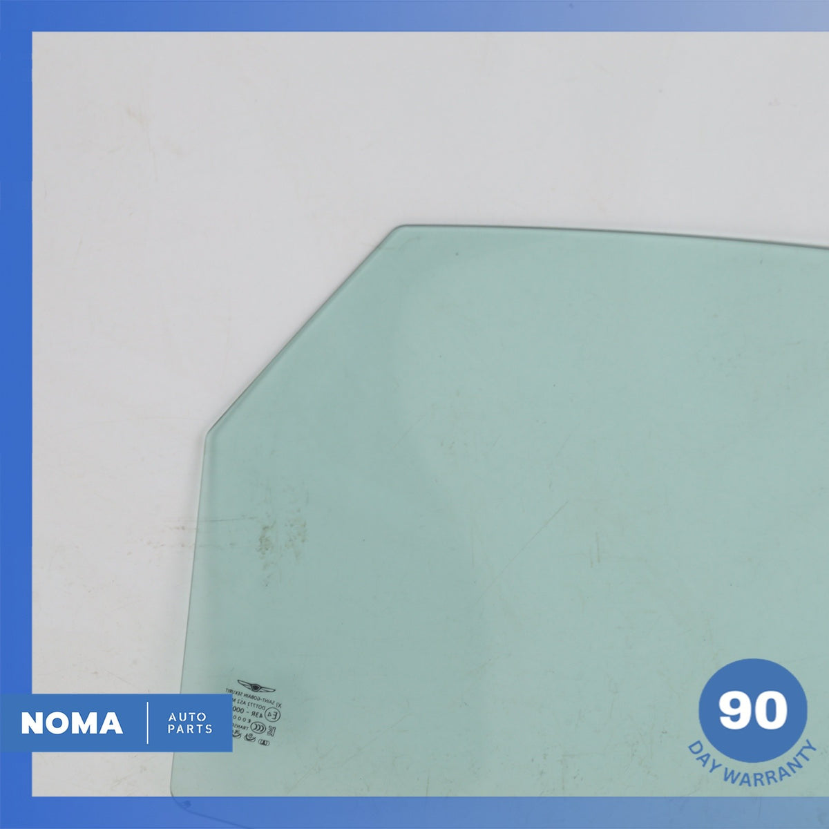 17-20 Genesis DH G80 Rear Left Driver Door Window Glass 83410B1720 OEM - photo 10