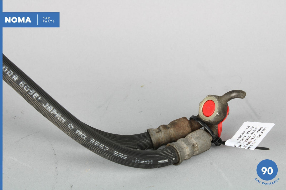 01-06 Lexus XF30 LS430 Front Hydraulic Brake Hose Line Set of 2 OEM - photo 5