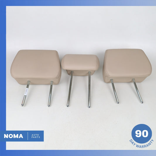 12-15 Range Rover Evoque L538 Rear Seat Headrest Set of 3 Beige OEM - photo 1