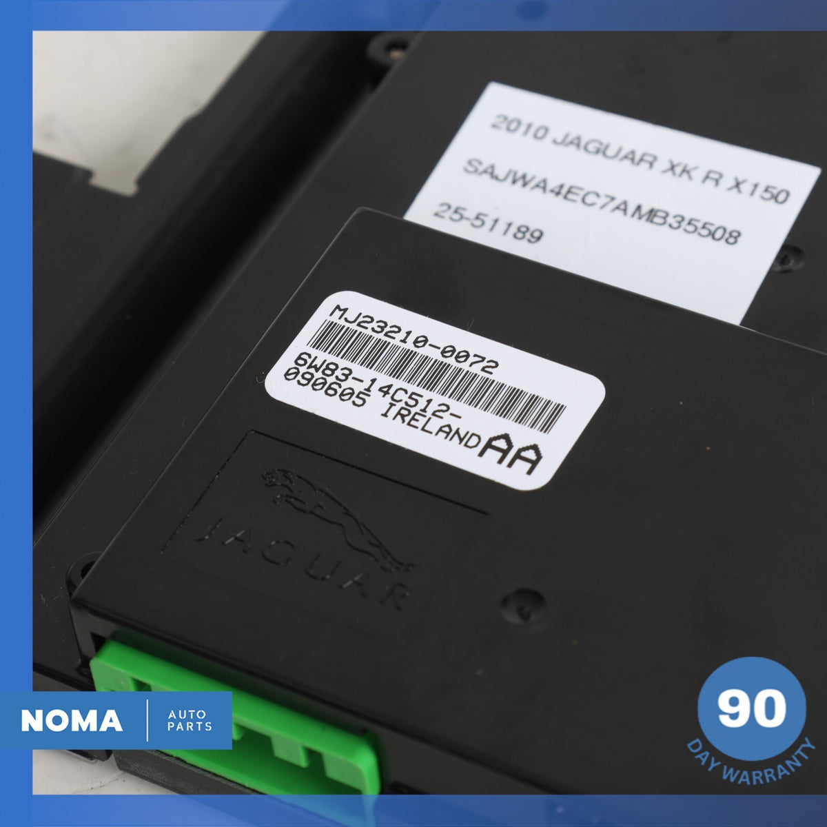 07-15 Jaguar X150 XKR Communication Multimedia Control Module 6W8314C512AA OEM - photo 7