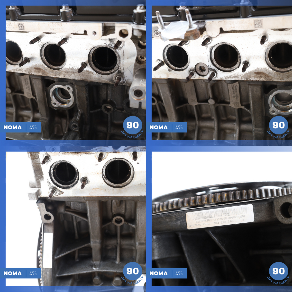 07-13 BMW 328i 128i 3.0 Straight Six N51B30 A/T Engine Motor Assembly OEM 75k - photo 9