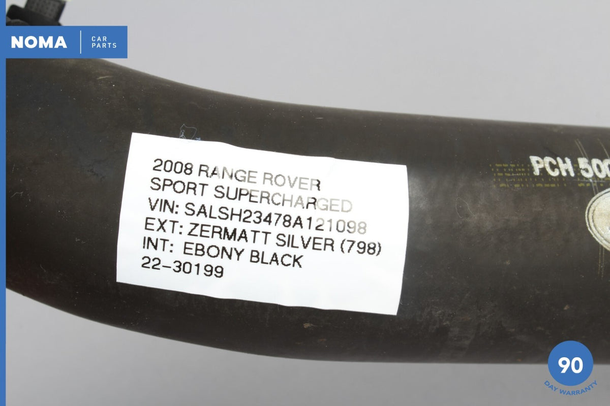 06-09 Range Rover Sport L320 Engine Motor Radiator Coolant Return Hose Tube OEM - photo 11