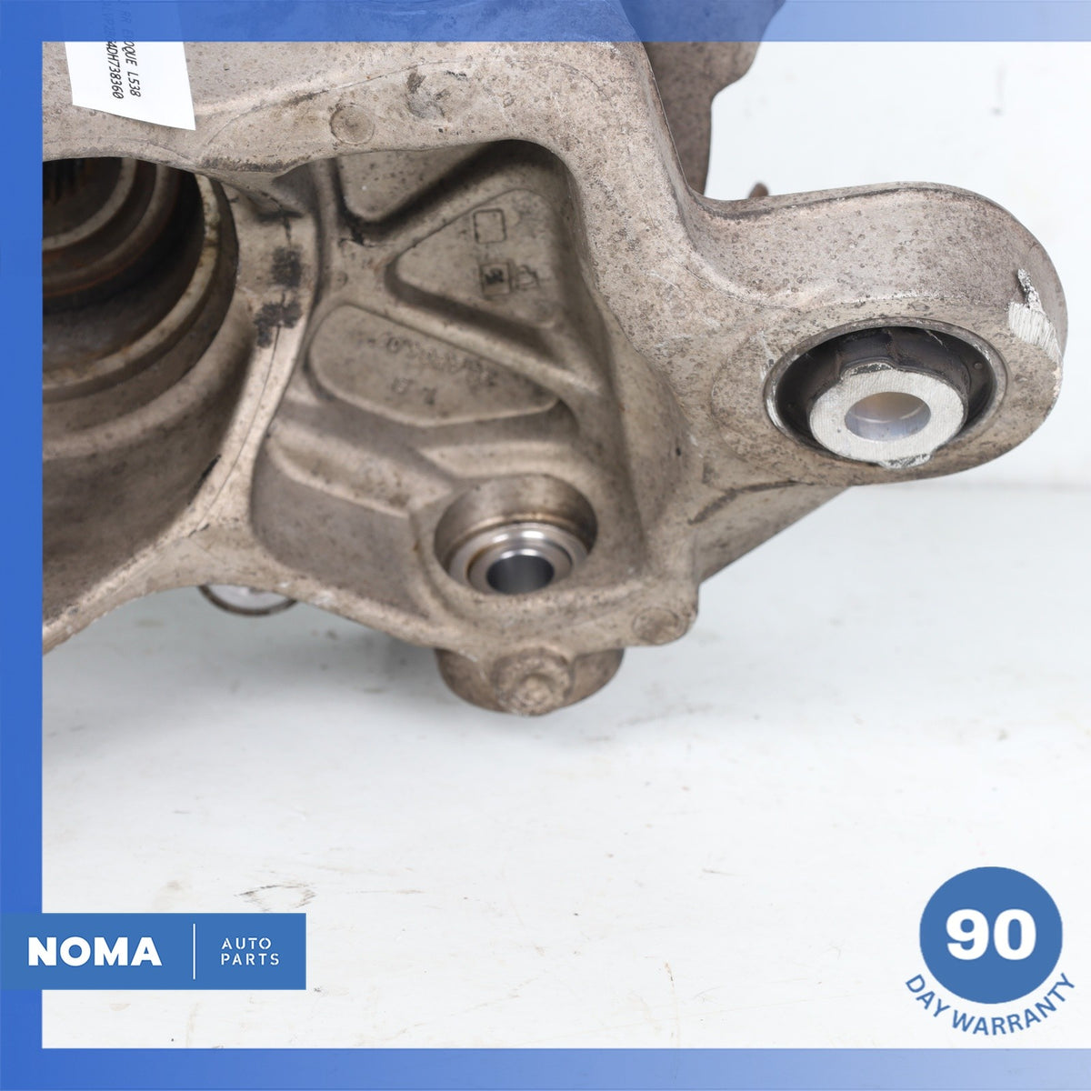 12-19 LR Range Rover Evoque L538 Rear Left Spindle Knuckle Hub w/ Shield OEM - photo 9