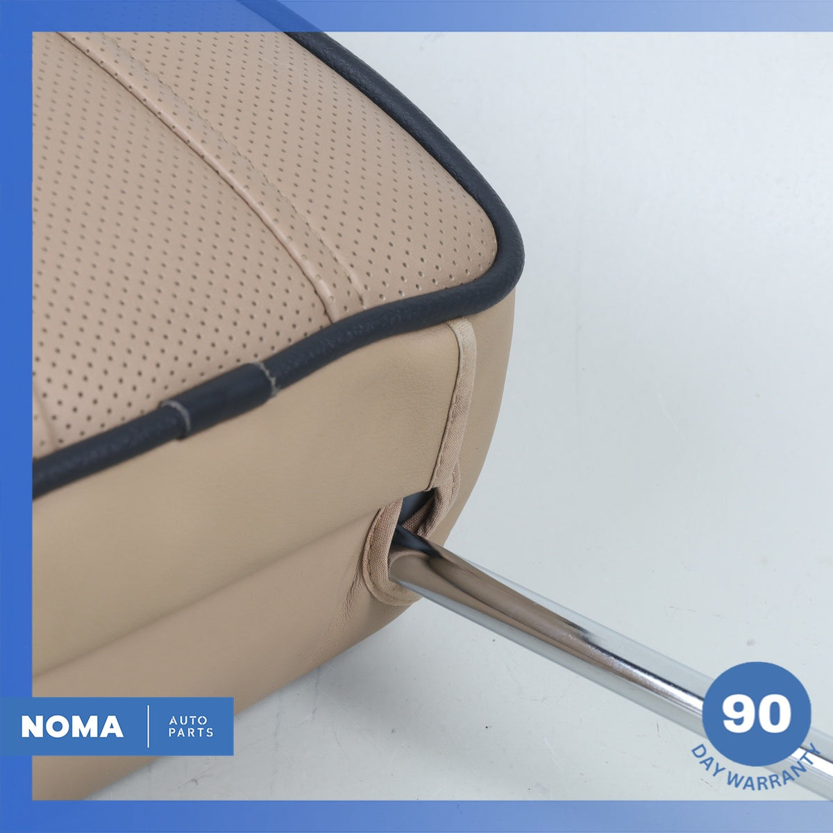 09-12 Land Rover L322 Front Right Side Headrest Head Rest Beige OEM - photo 4