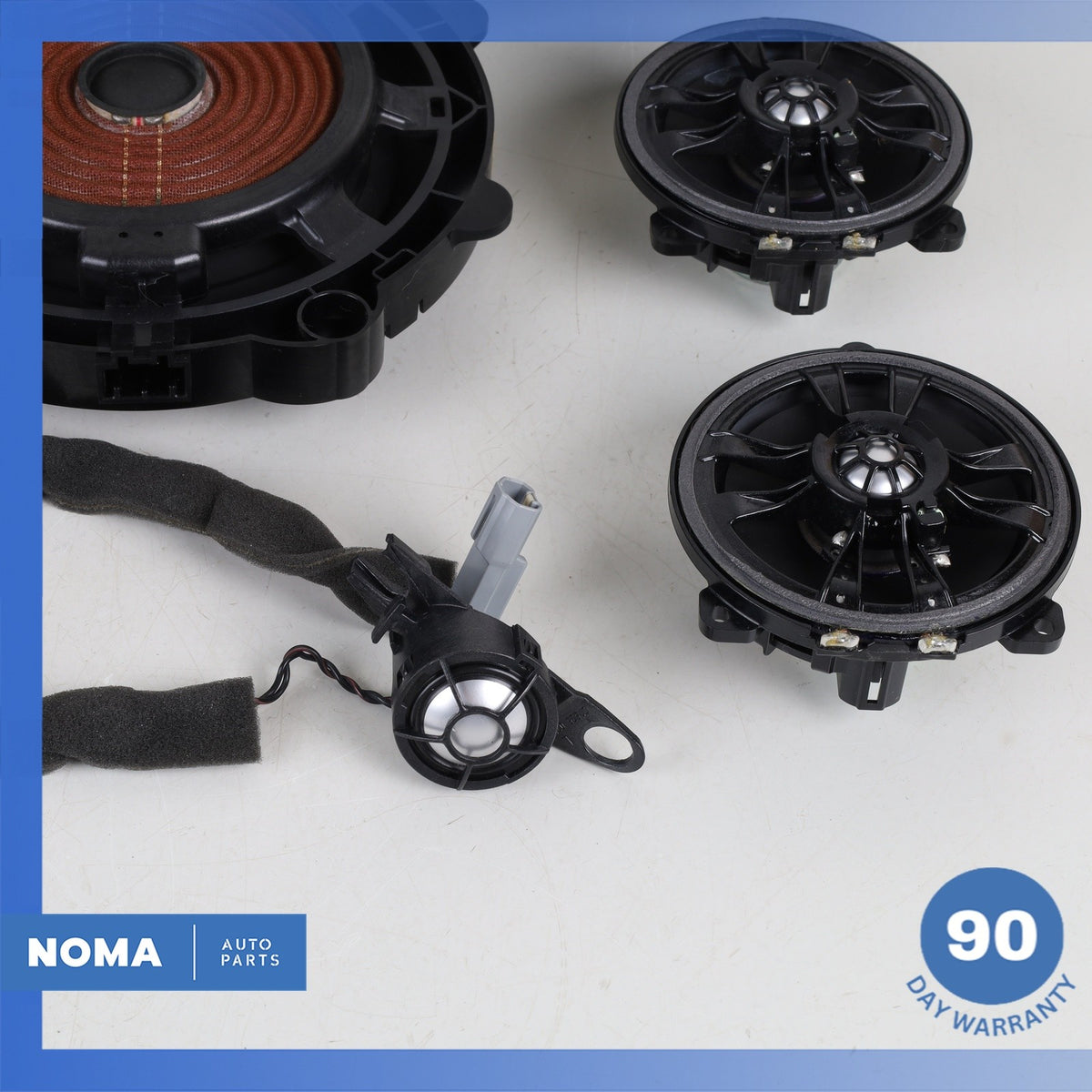 10-12 LR Range Rover L322 Harman Interior Subwoofer Tweeter Speaker set OEM - photo 6