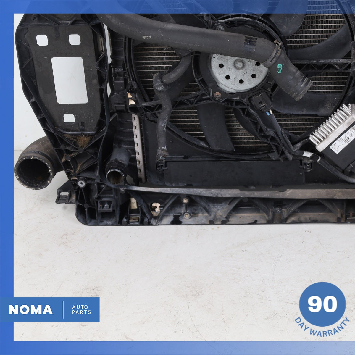 15-18 Audi 8U Q3 Engine Motor Radiator Support Frame Assembly w/ Fan OEM - photo 18