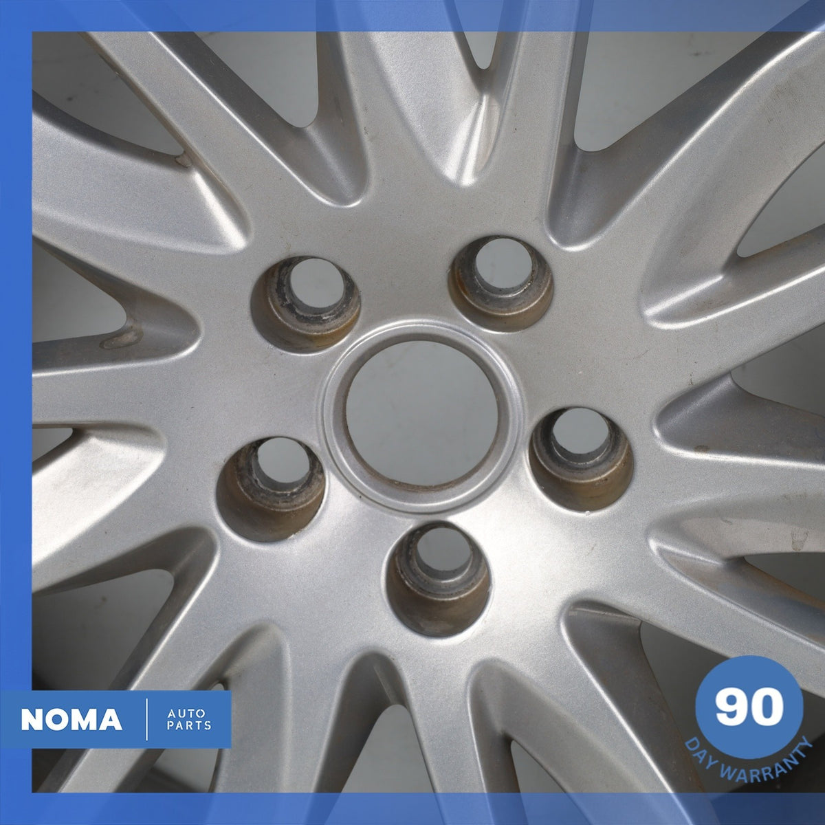 16-23 Jaguar X260 XF XE Razor 8 x R19 19" Wheel Rim Silver T2H4954 OEM - photo 9