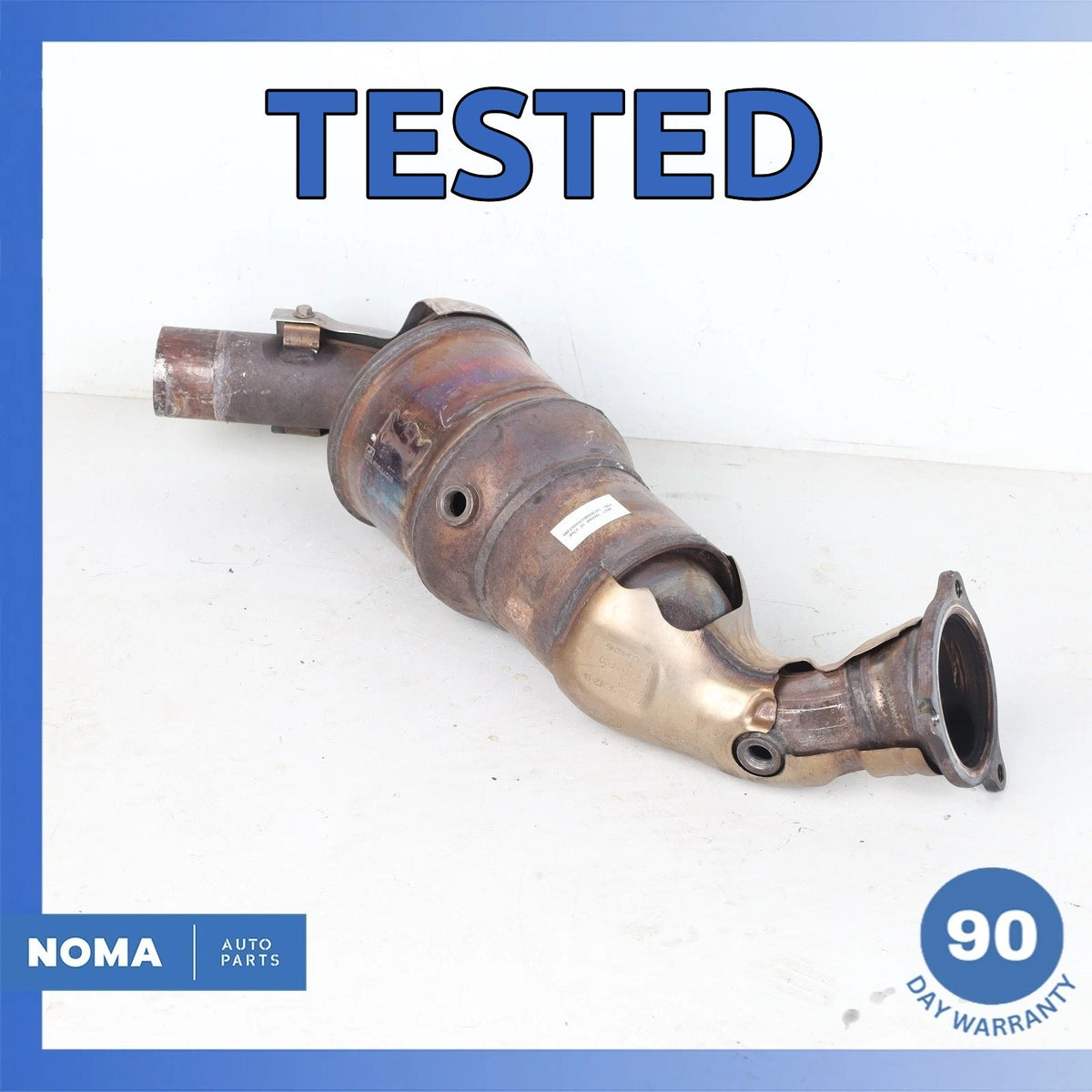 16-17 Jaguar X760 XE XF 2.0L Engine Exhaust Downpipe GX735E212BF OEM - photo 1