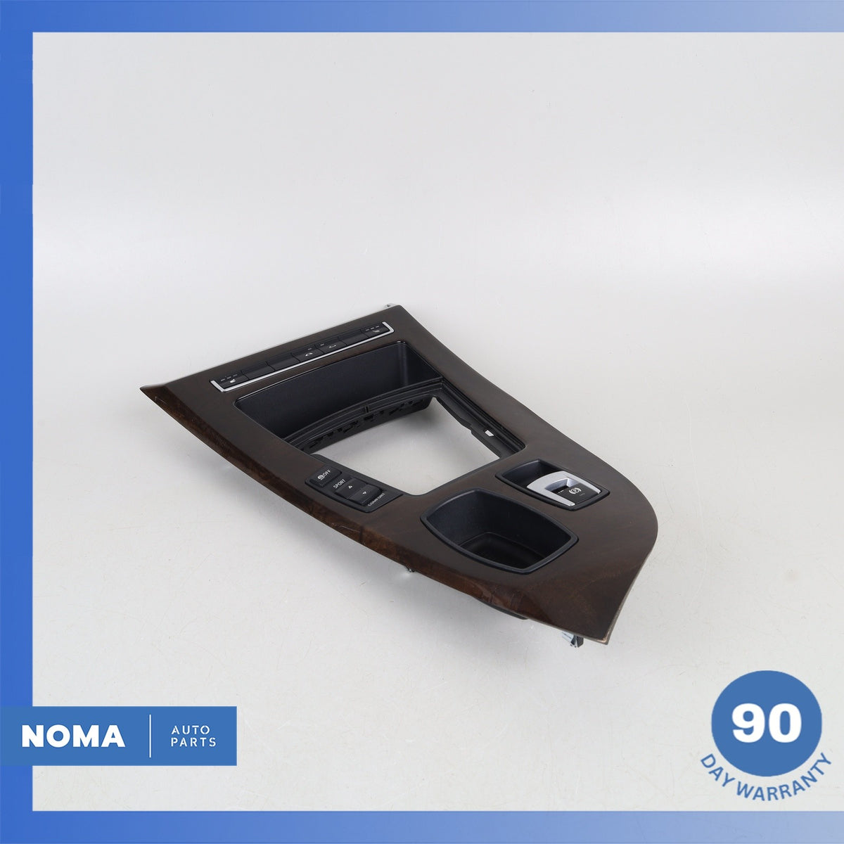12-16 BMW E89 Z4 Center Console Switch Cover Panel Trim Wood  OEM - photo 2
