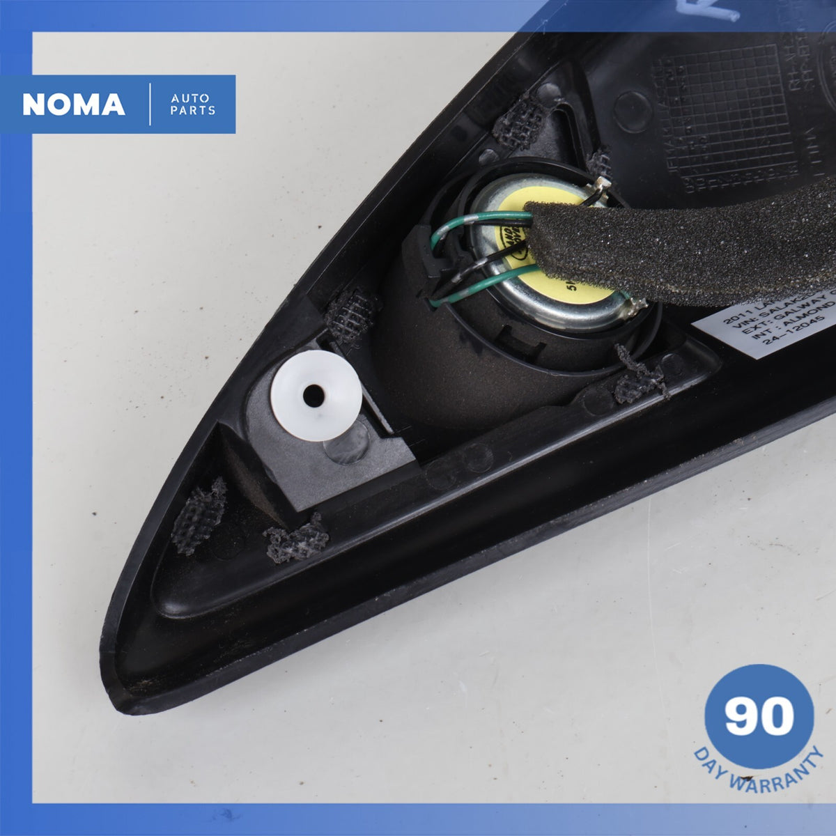 10-16 Land Rover L319 LR4 Door Corner Speaker Right Passenger Side Black OEM - photo 14
