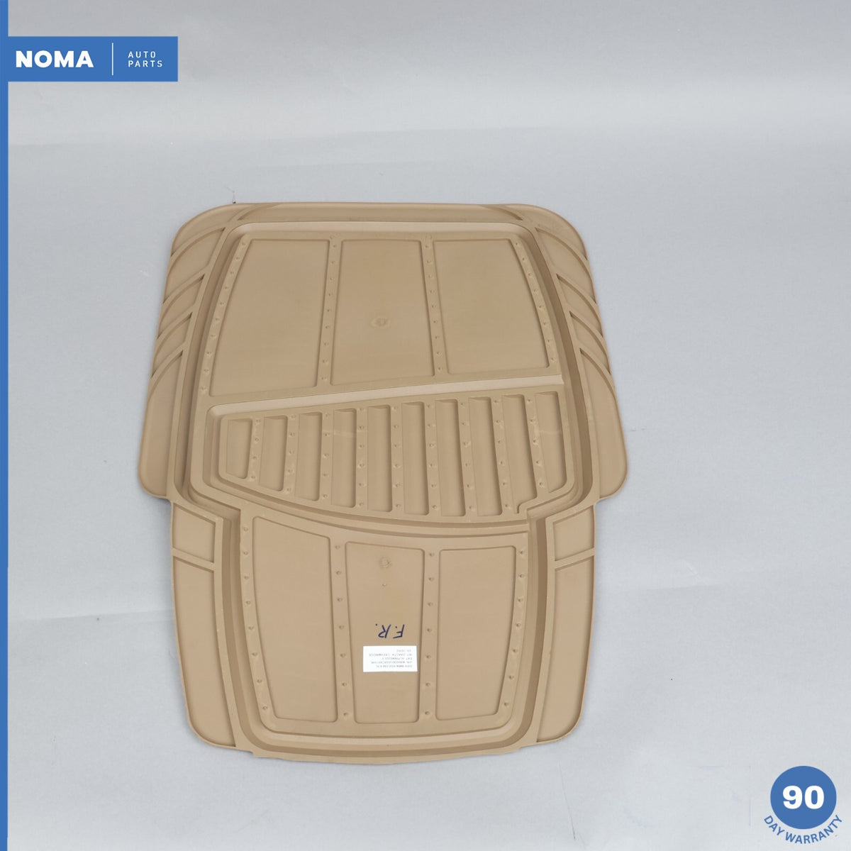 06-10 BMW 650i E64 Convertible Front Right Side Aftermarket Rubber Floor Mat - photo 8