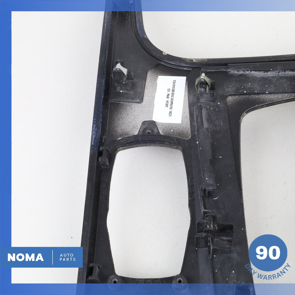 11-18 BMW F25 X3 X4 Center Console Shifter Wood Trim Panel OEM - photo 14