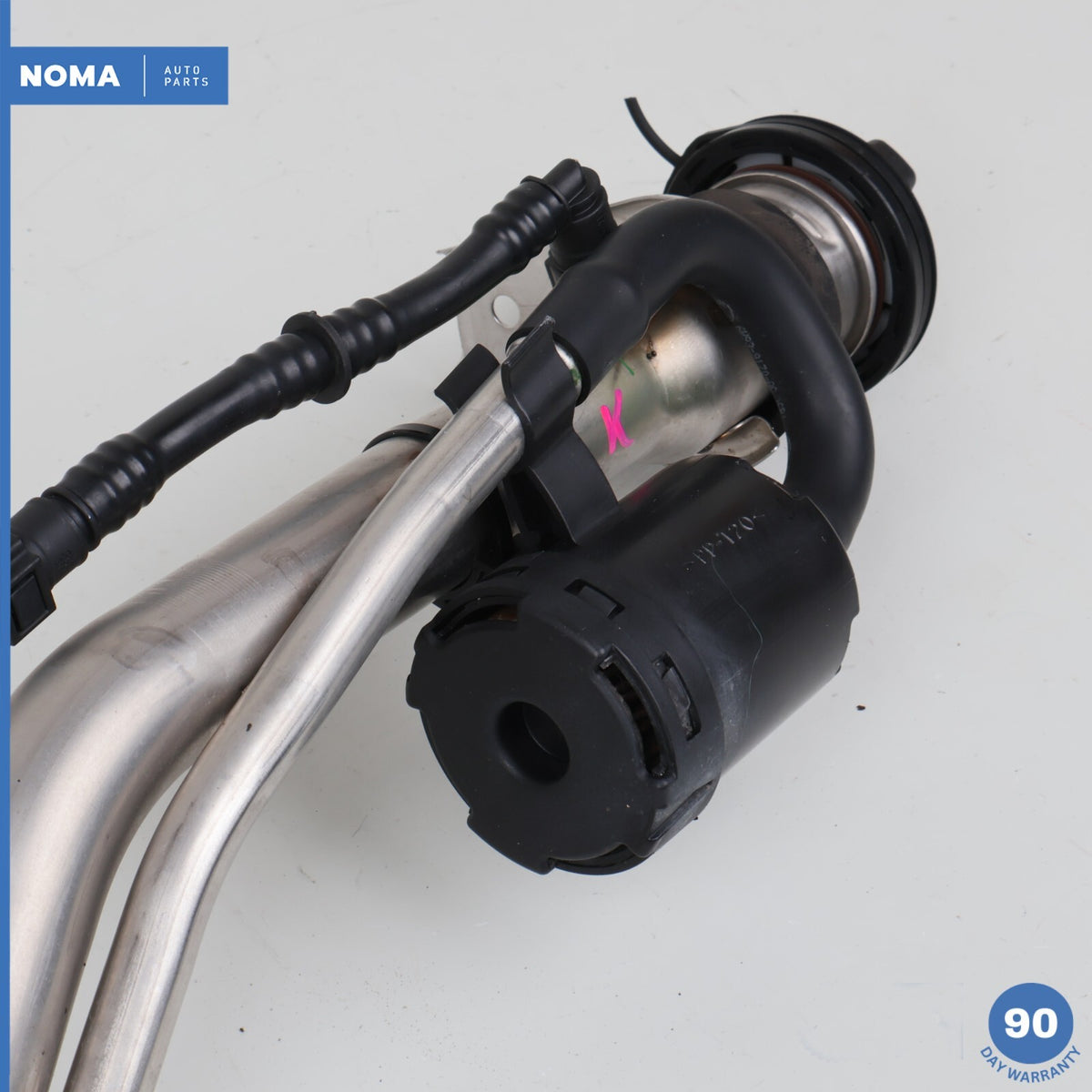 13-15 Jaguar XF X250 2.0L Turbo Fuel Gas Gasoline Tank Filler Pipe w/ Valve OEM - photo 8