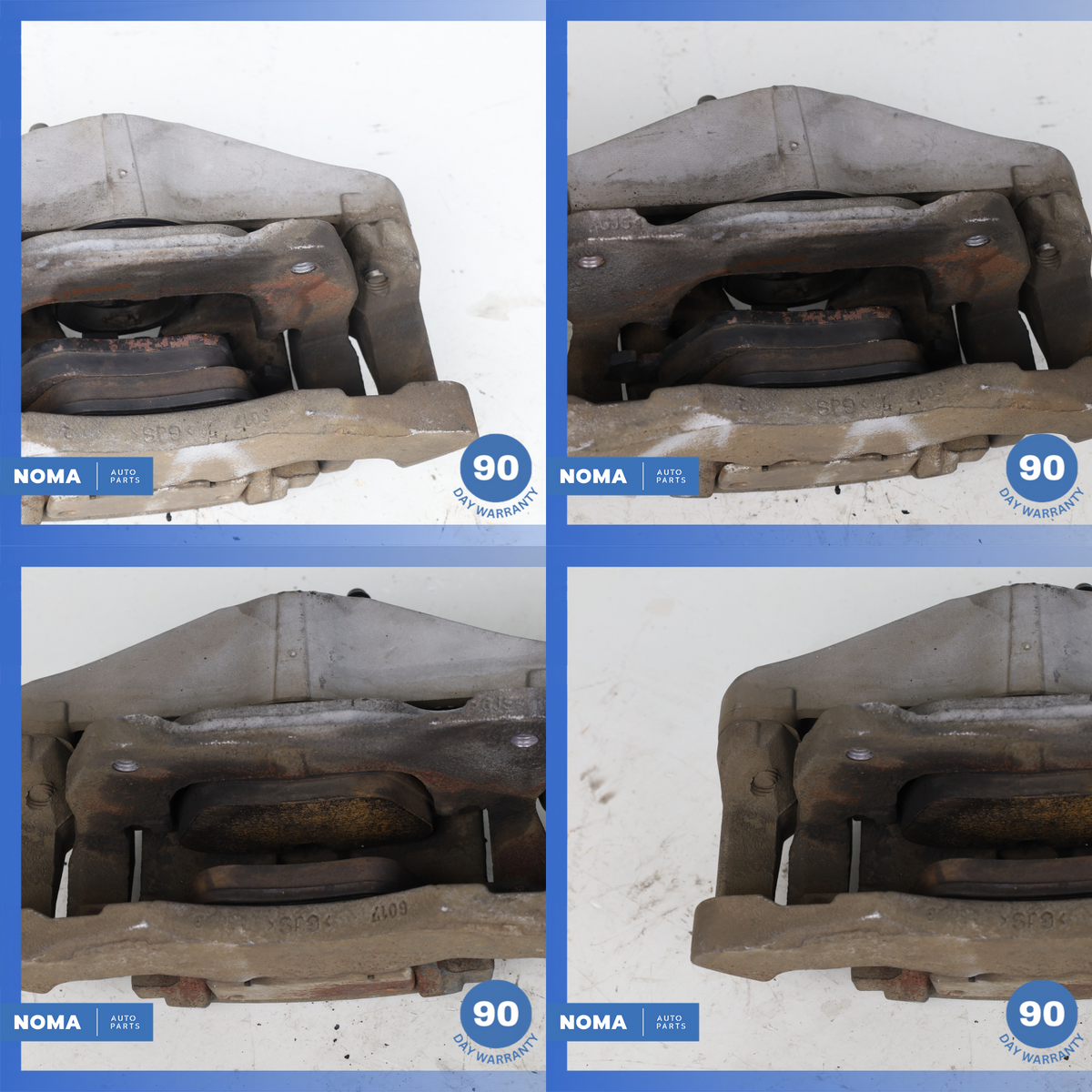 10-15 Jaguar X351 XJ XF XK Front Left & Right Side Brake Caliper Set of 2 OEM - photo 23