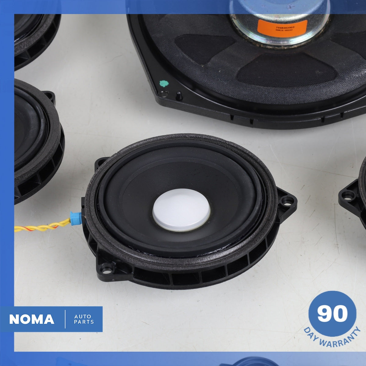 16-22 BMW G12 740i 750i Harman Interior Audio Speaker Tweeter Set OEM 76k - photo 4