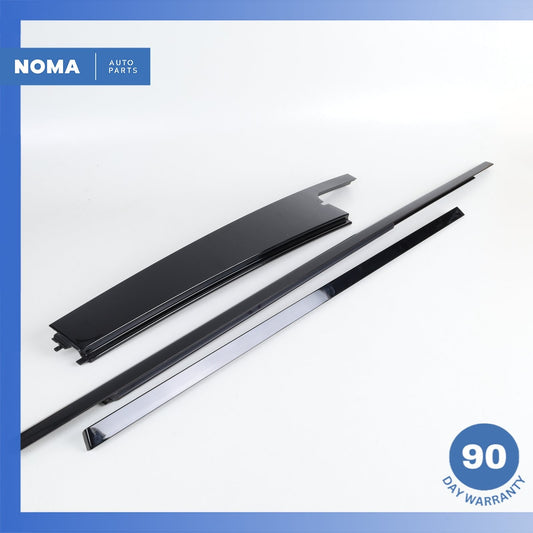 13-22 LR Range Rover L405 Rear Left Side Outer Door Window Molding Set OEM - photo 1