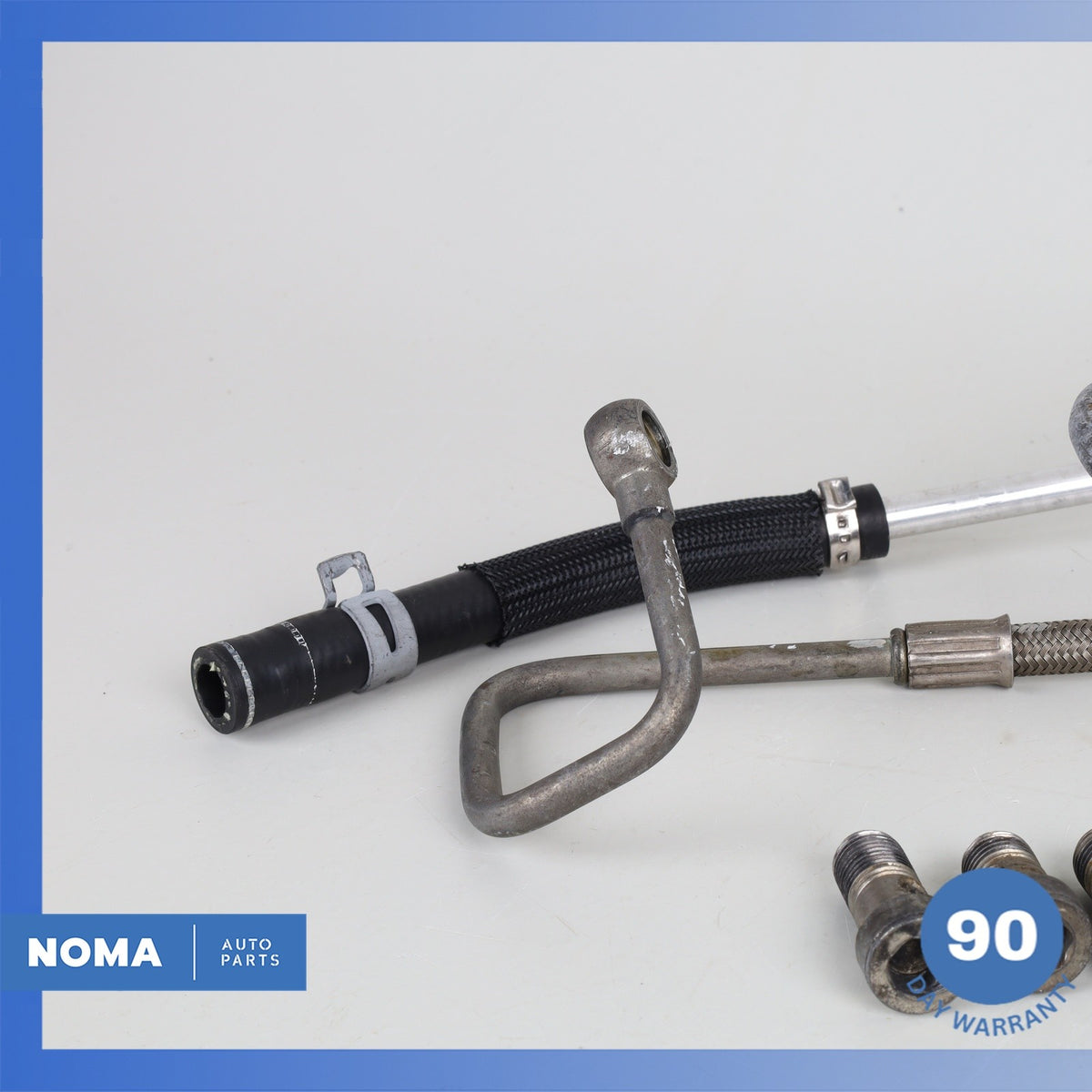12-17 Range Rover Evoque L538 XE 204PT Turbo Turbocharger Oil Line Set OEM - photo 2