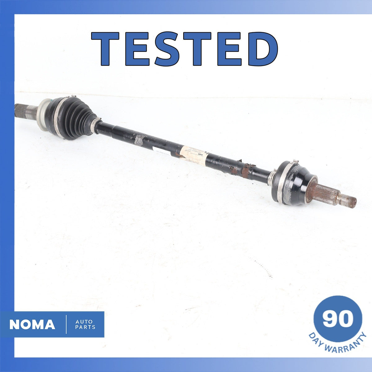 10-19 Jaguar X250 XF XK Rear Right Passenger Axle Shaft 9W834K138CD OEM - photo 1