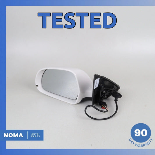 15-18 Audi 8U Q3 Left Driver Side Rear View Door Mirror White OEM - photo 1