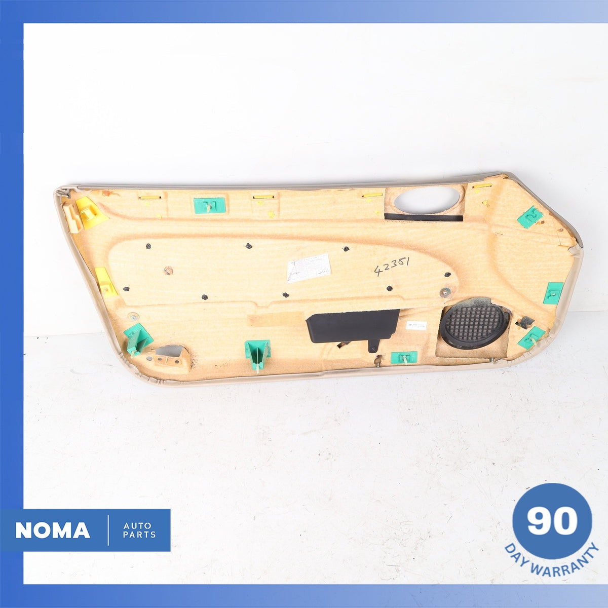 97-06 Jaguar X100 XK8 XKR Right Passenger Side Interior Door Panel Beige OEM - photo 10