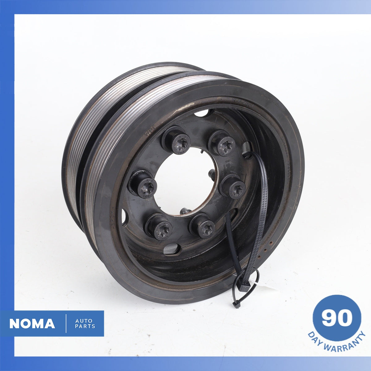10-23 LR Range Rover Sport L494 F-Type XF Engine Crankshaft Balancer Pulley OEM - photo 2